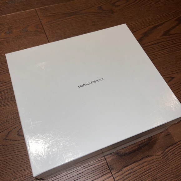 COMMON PROJECTS - BLACK LEATHER HIKING BOOTS - SIZE 39 - Picture 5 of 6